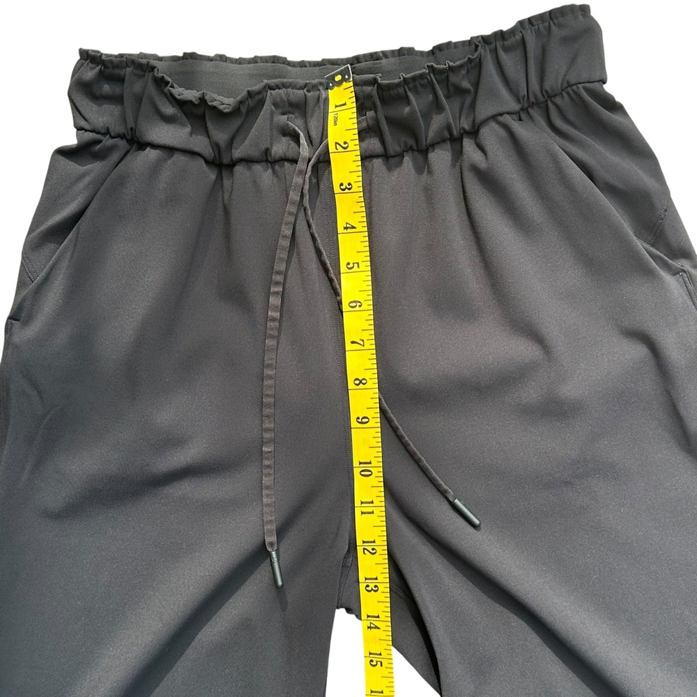 Lululemon Stretch High-Rise Keep Moving Jogger Black Size 6 Athleisure Pants - Picture 11 of 14
